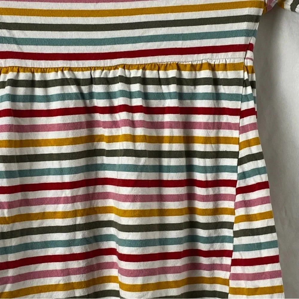 Old Navy Toddler Girl Colorful Striped Long Sleeve Dress Size 4T